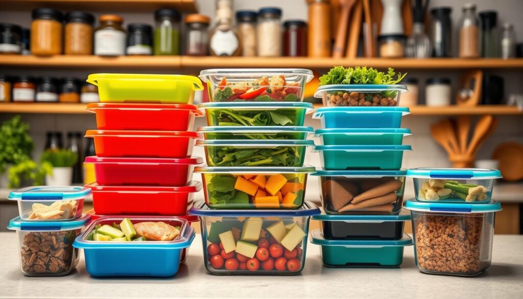 Meal Prep Containers and Kitchen Organization