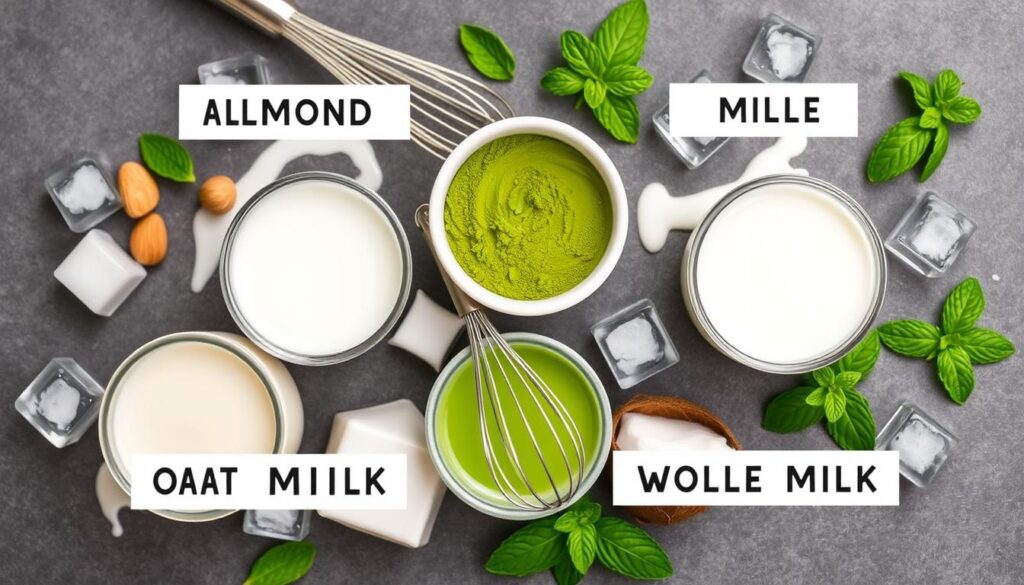 Milk Varieties for Matcha Latte