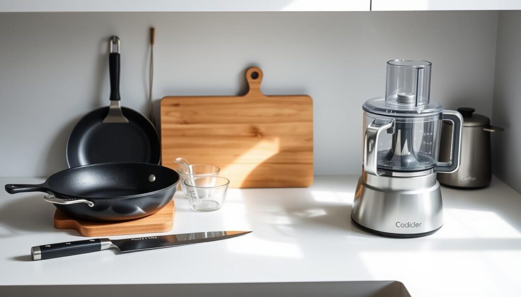 Minimalist Kitchen Tools and Efficient Cooking Equipment