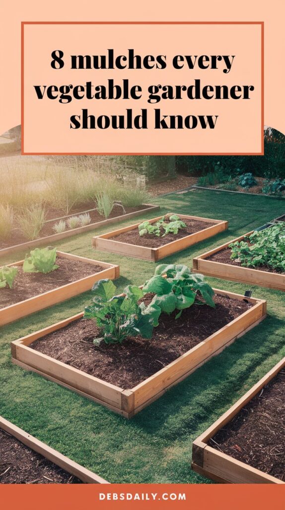 8 Mulches Every Vegetable Gardner Should know about.