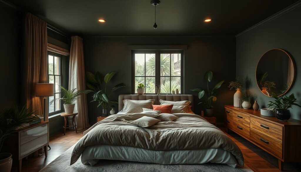 Olive Green Bedroom Design Inspiration