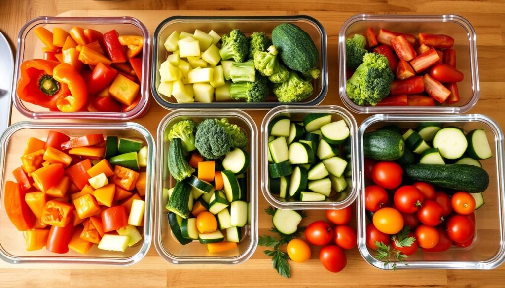 Pre-Cut Vegetables Meal Prep