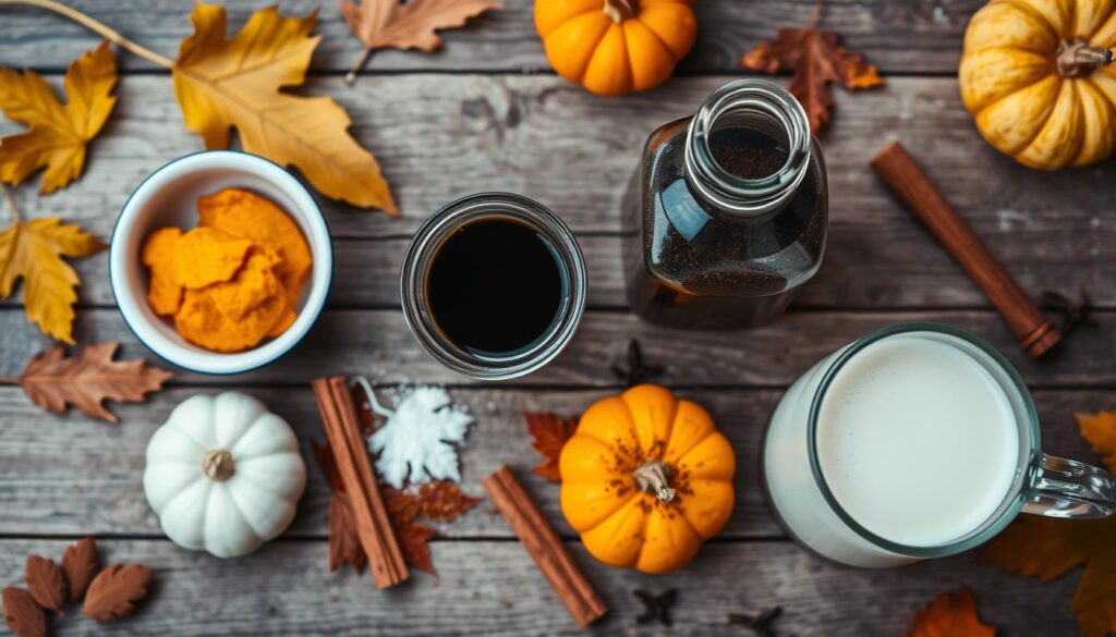 Pumpkin Spice Latte Ingredients