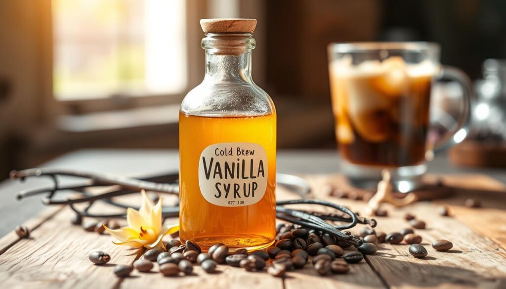 Vanilla Bean Syrup for Cold Brew