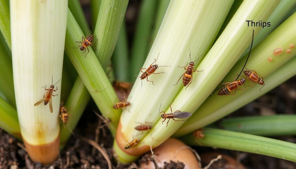 common onion pests