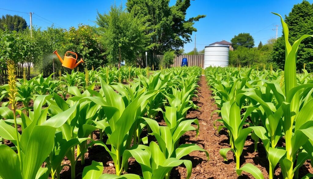 corn growing techniques