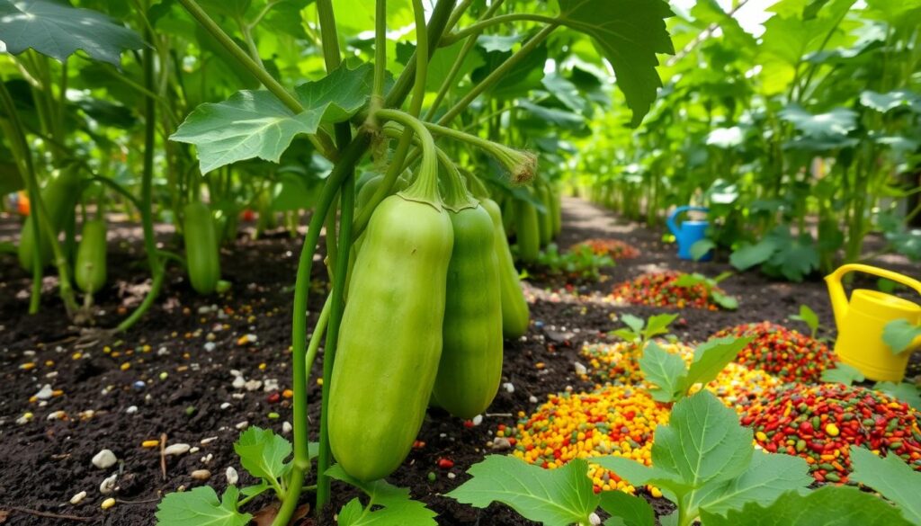 cucumber fertilization