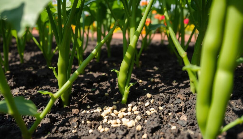 green bean fertilization