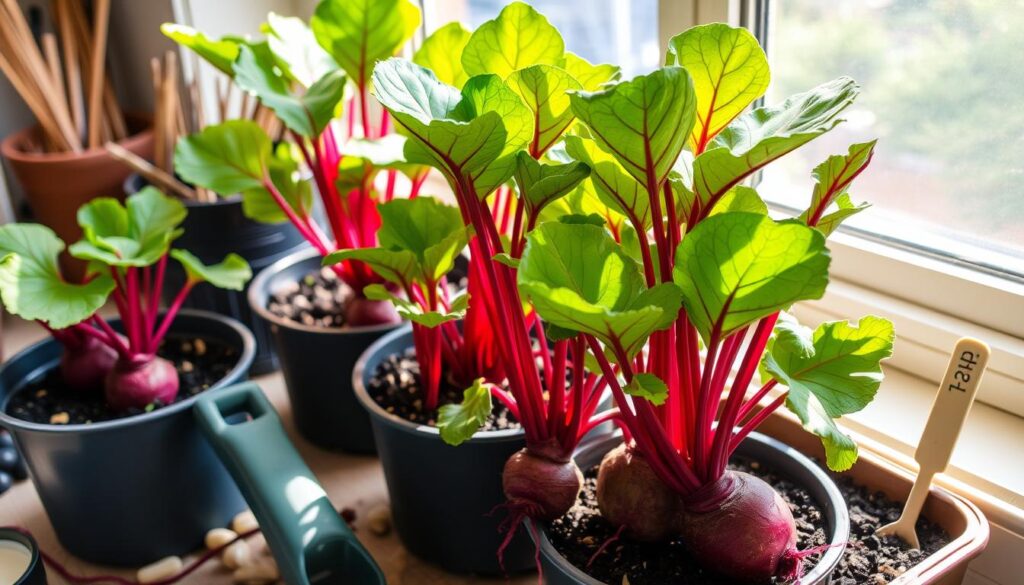 growing beets indoors