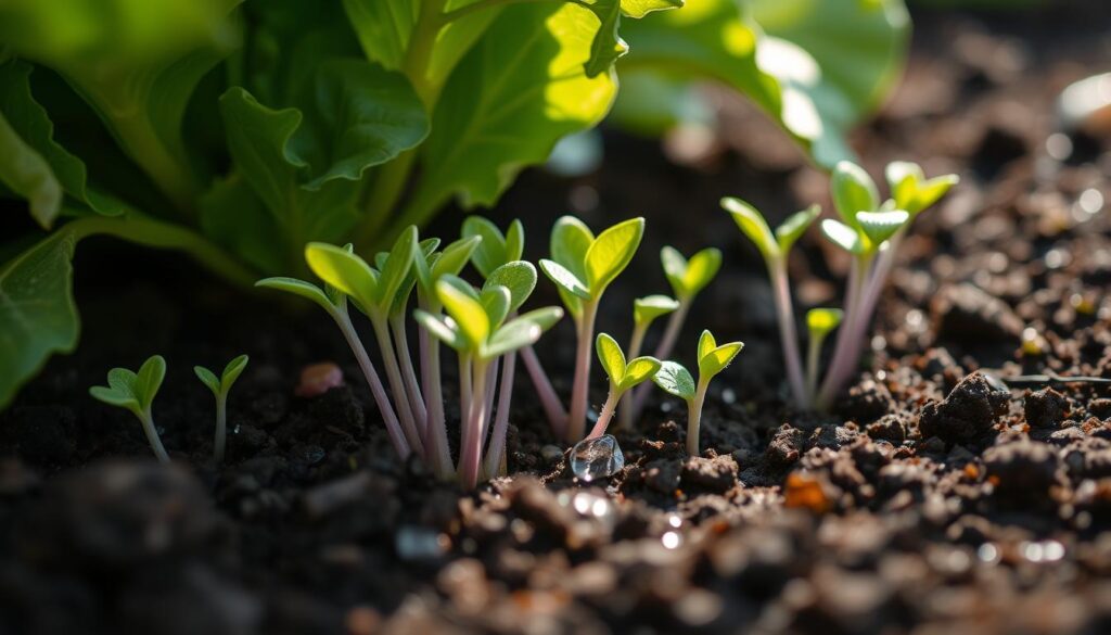 kale seedlings