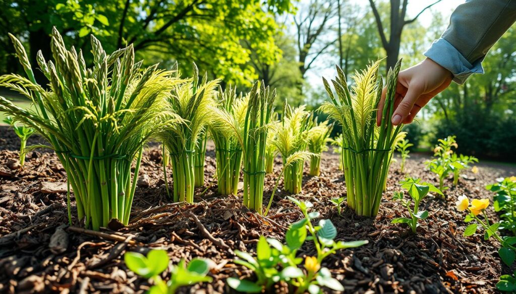 seasonal asparagus maintenance