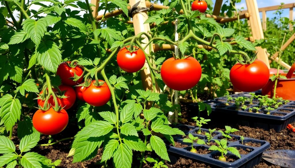 tomato gardening