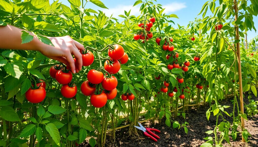 tomato plant care