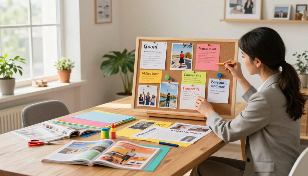 how to create a vision board